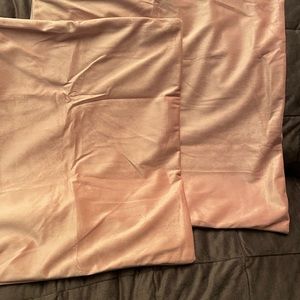 Rohann Pack of two velvet throw pillow covers 18 x 18” mauve